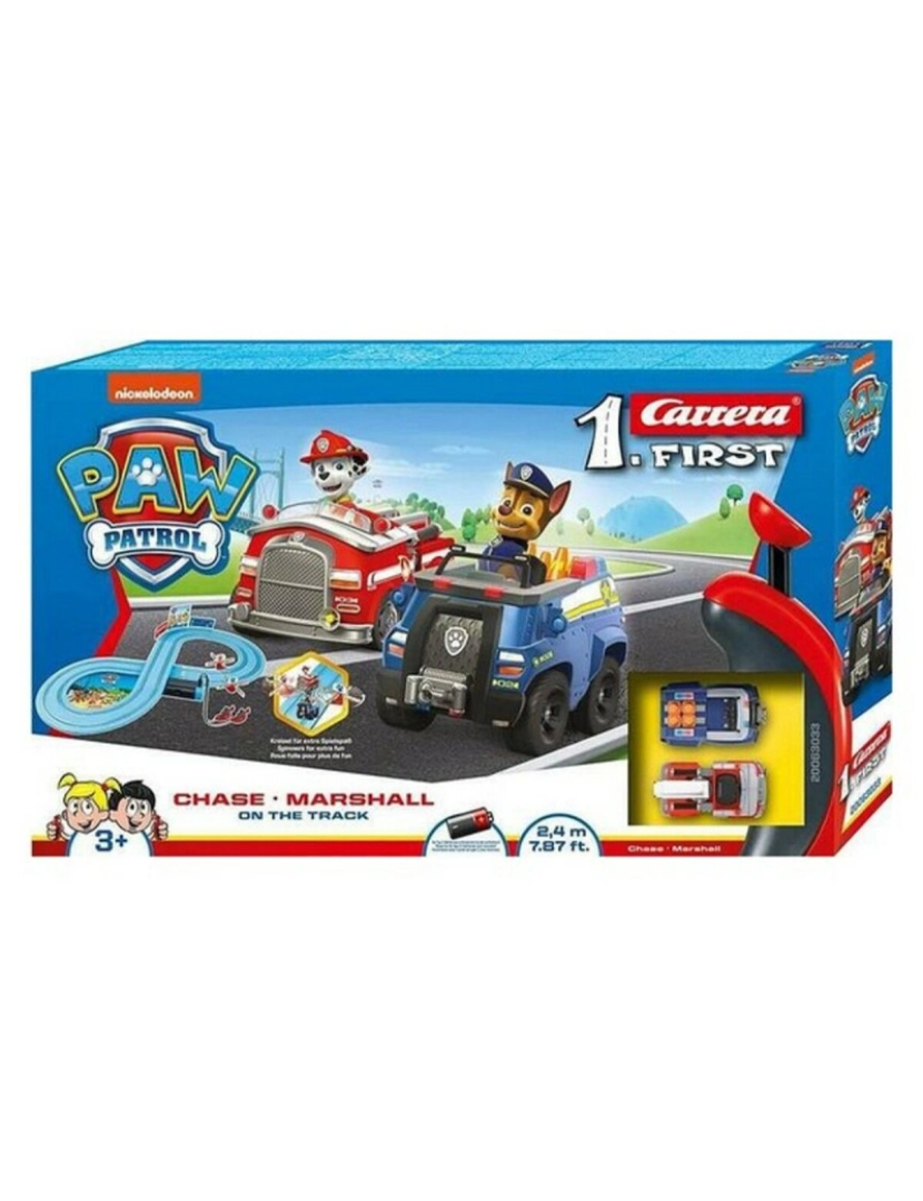 The Paw Patrol - Pista de Corridas Chase y Marshall The Paw Patrol 369-3033 Azul (2,4 m)