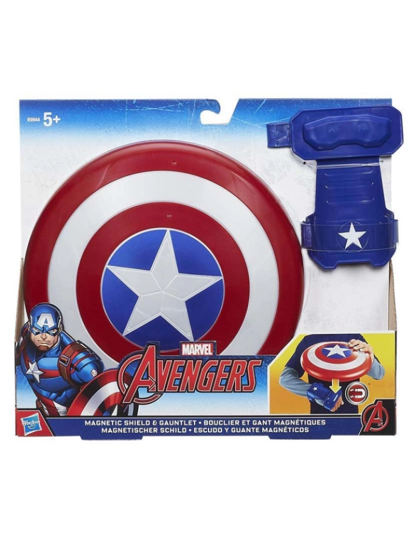 Hasbro - Avengers Capitão America Escudo Mag. B9944