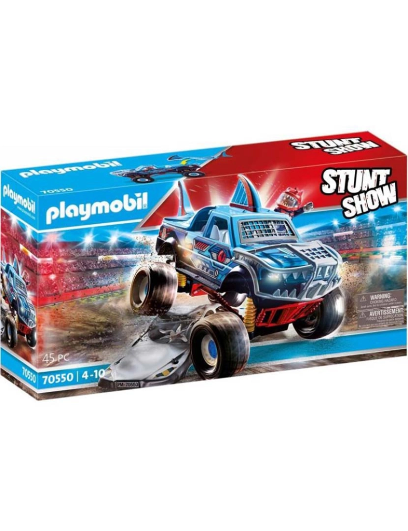 Playmobil - Stuntshow Monster Truck Shark 70550