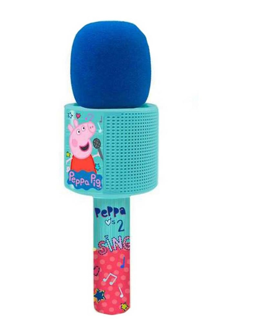 Peppa Pig - Microfone Peppa Pig Bluetooth Música