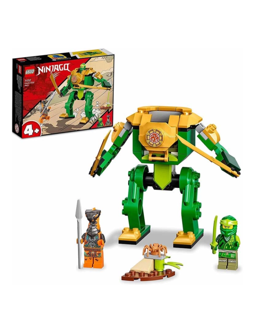 Lego - Lego Ninjago Robô Ninja Do Lioyd 71757