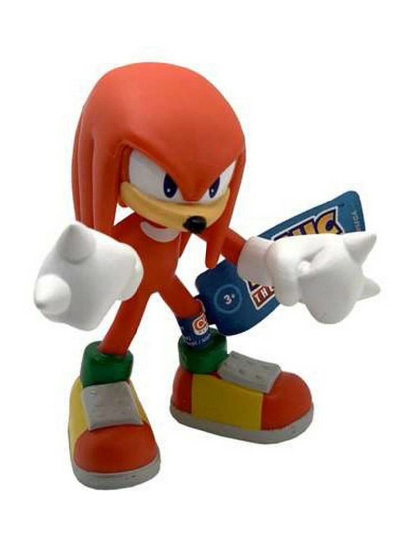 imagem de Figuras de animais Comansi Sonic Knuckles Plástico (8 cm)1