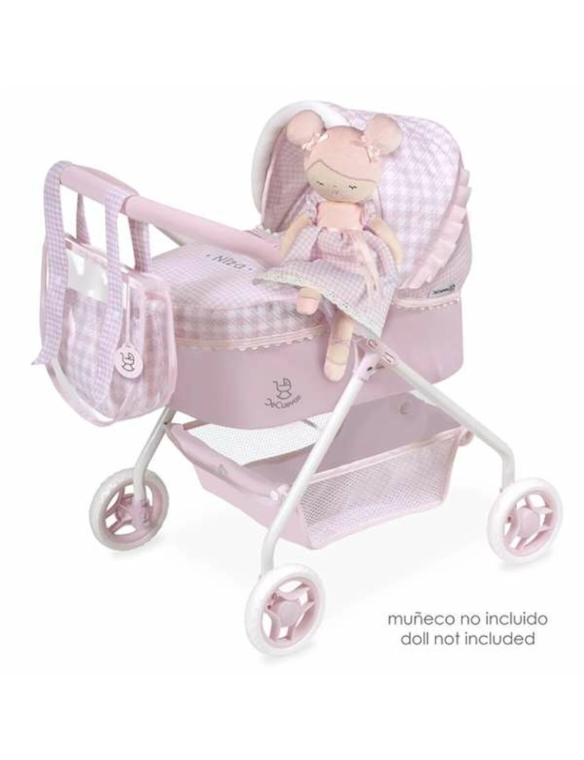 Decuevas - Carrinho para Bonecas Decuevas My first pram Niza 35 x 50 x 56 cm