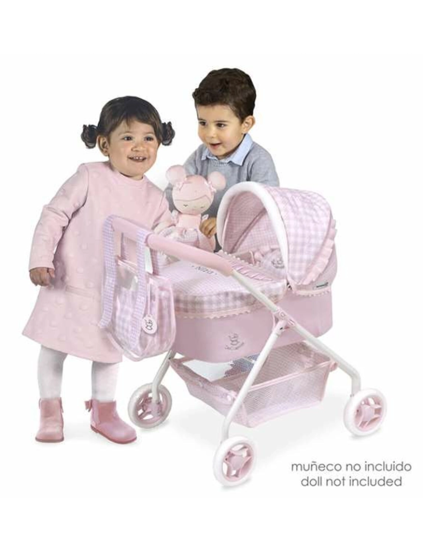 imagem de Carrinho para Bonecas Decuevas My first pram Niza 35 x 50 x 56 cm2