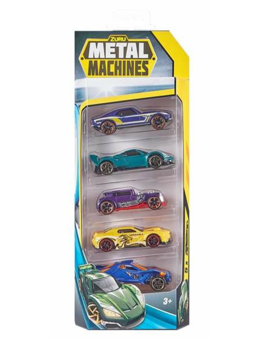 imagem de Set 5 Carros Zuru Metal Machines2