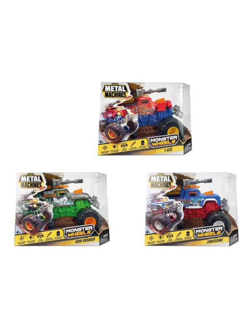 Zuru - Monster Truck Zuru Metal Machines Som Luzes