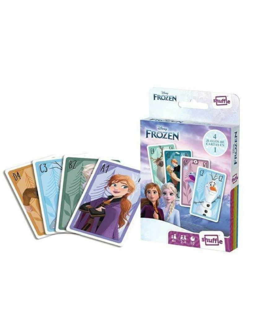 imagem de Jogo de Cartas Fournier Frozen1