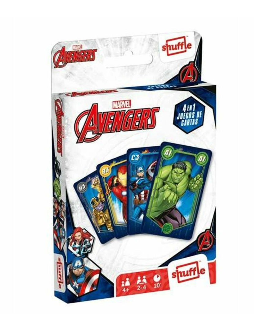 Fournier - Jogo de Cartas Fournier Avengers