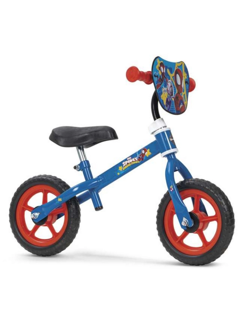 imagem de Bicicleta Infantil Spidey   10" Sem Pedais Azul1