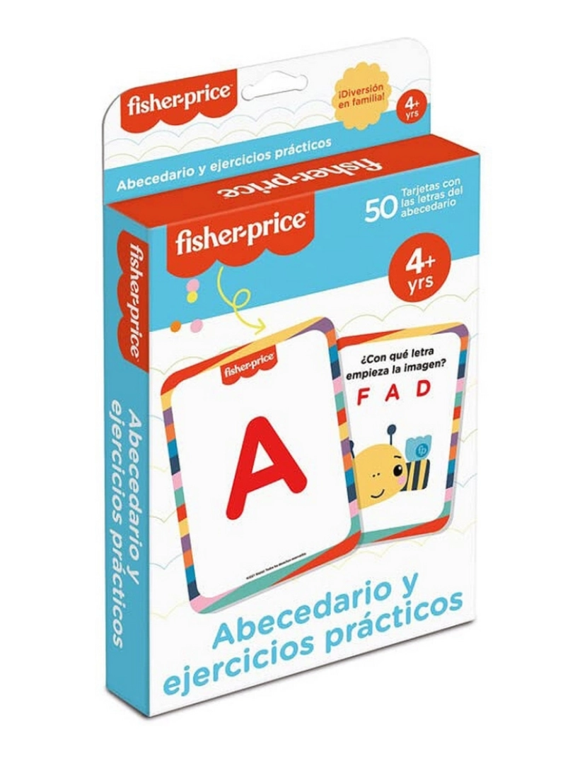 imagem de Jogo de Cartas Fisher Price Aprende tus primeras palabras! Espanhol Cartas x 50 (ES)1