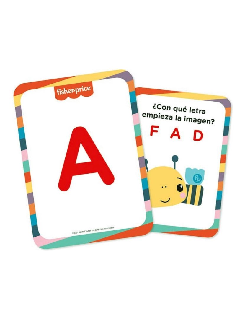 imagem de Jogo de Cartas Fisher Price Aprende tus primeras palabras! Espanhol Cartas x 50 (ES)2