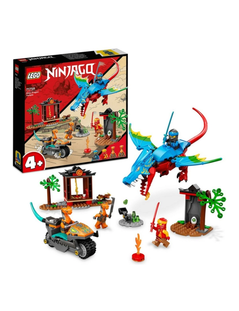 imagem de Playset Lego Ninjago Ninja Dragon Temple 161 Peças 717591
