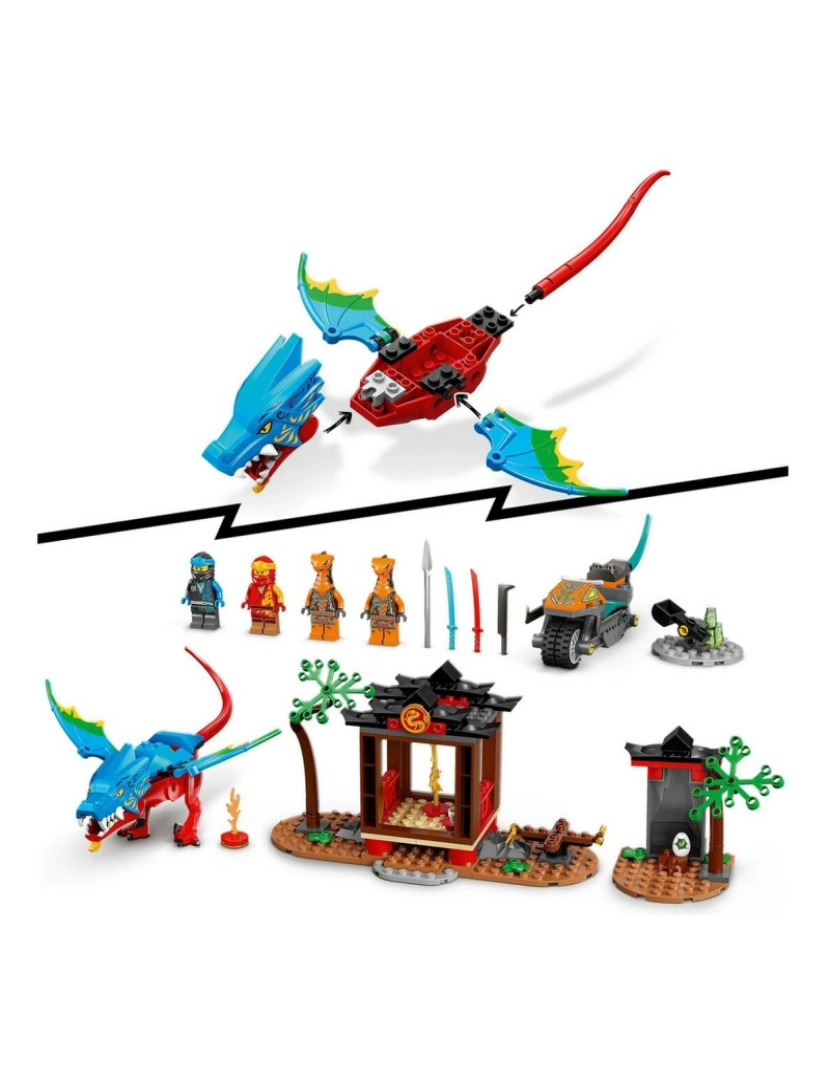 imagem de Playset Lego Ninjago Ninja Dragon Temple 161 Peças 717593