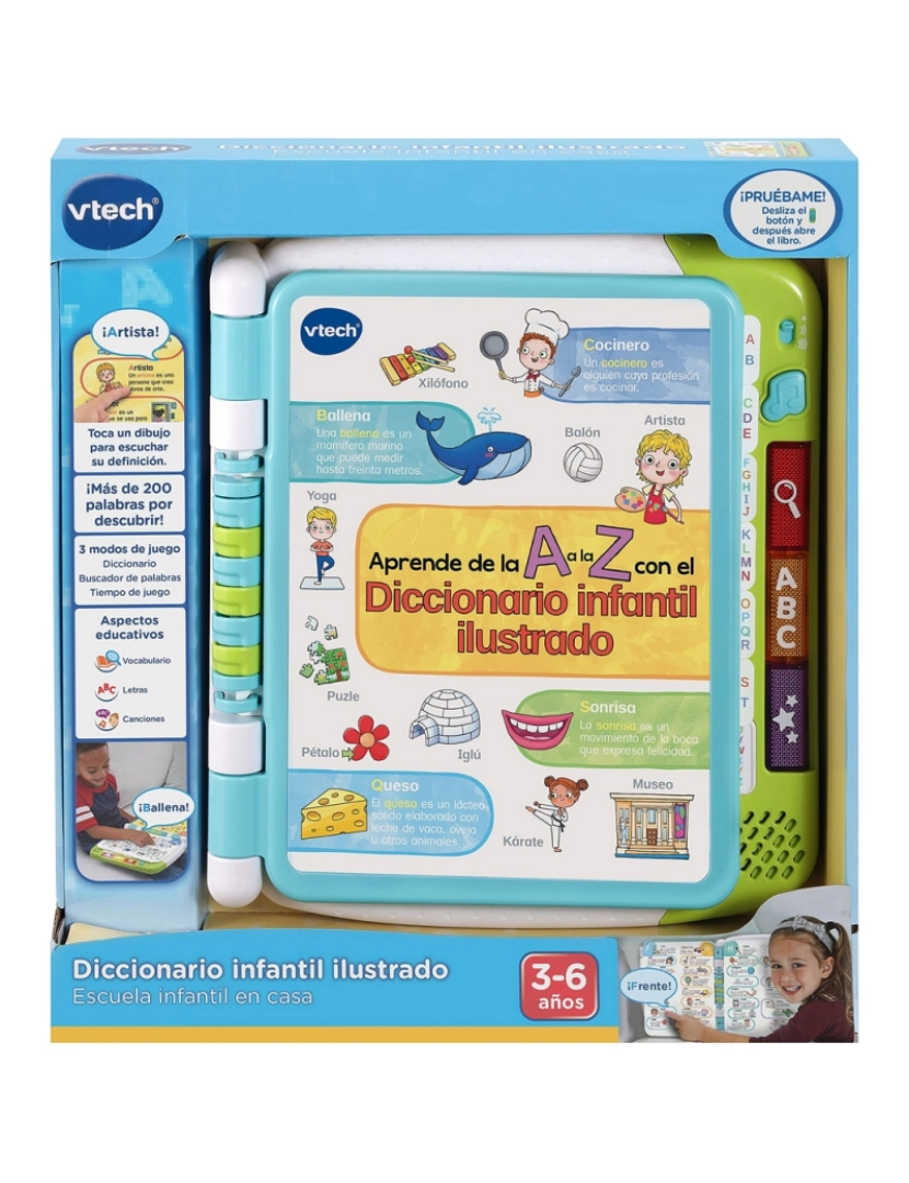 Vtech - Brinquedo Educativo Vtech Diccionario infantil ilustrado (ES)