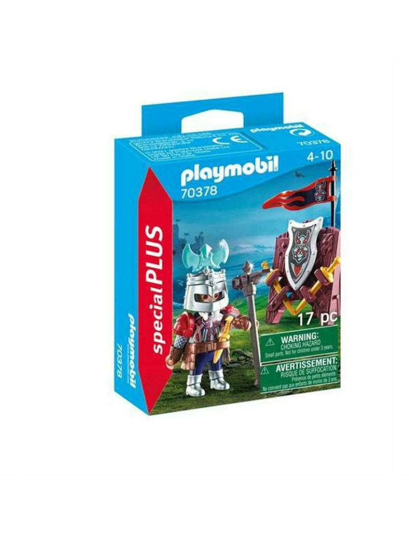 Playmobil - Playset Playmobil 70378A Cavaleiro Medieval 70378 (17 pcs)
