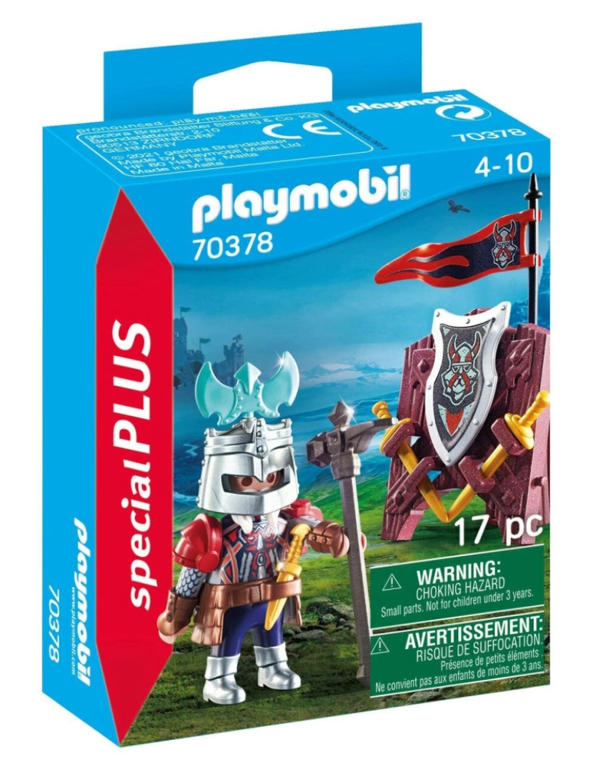 imagem de Playset Playmobil 70378A Cavaleiro Medieval 70378 (17 pcs)3