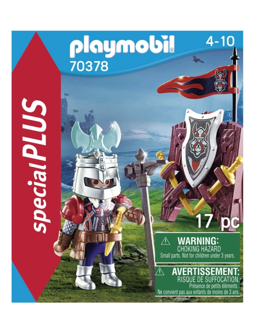 imagem de Playset Playmobil 70378A Cavaleiro Medieval 70378 (17 pcs)4