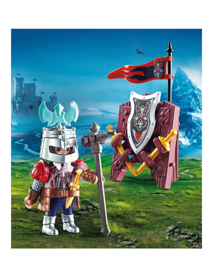 imagem de Playset Playmobil 70378A Cavaleiro Medieval 70378 (17 pcs)5