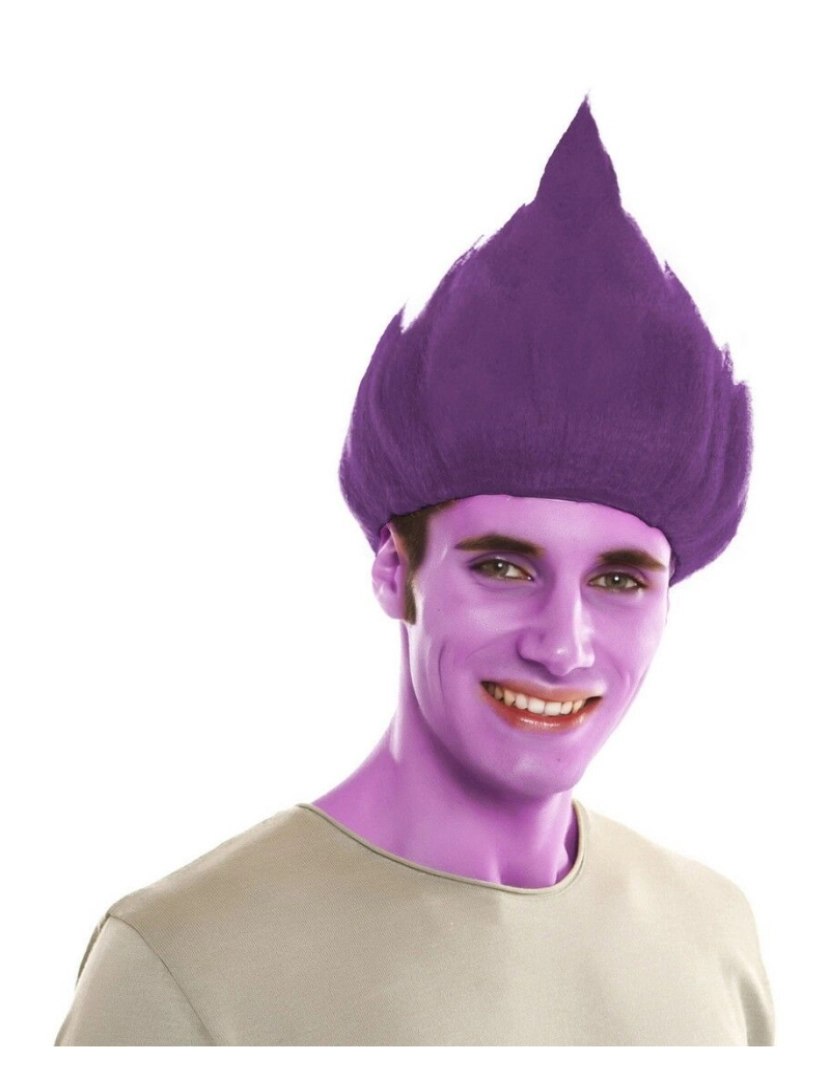 imagem de Peruca My Other Me Trolls Roxo1