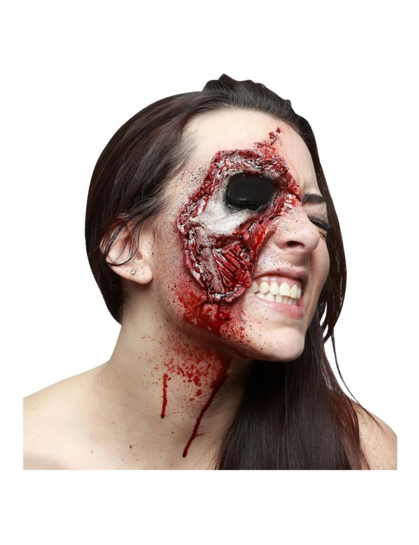 imagem de Latex make-up My Other Me Cicatriz Zombies1