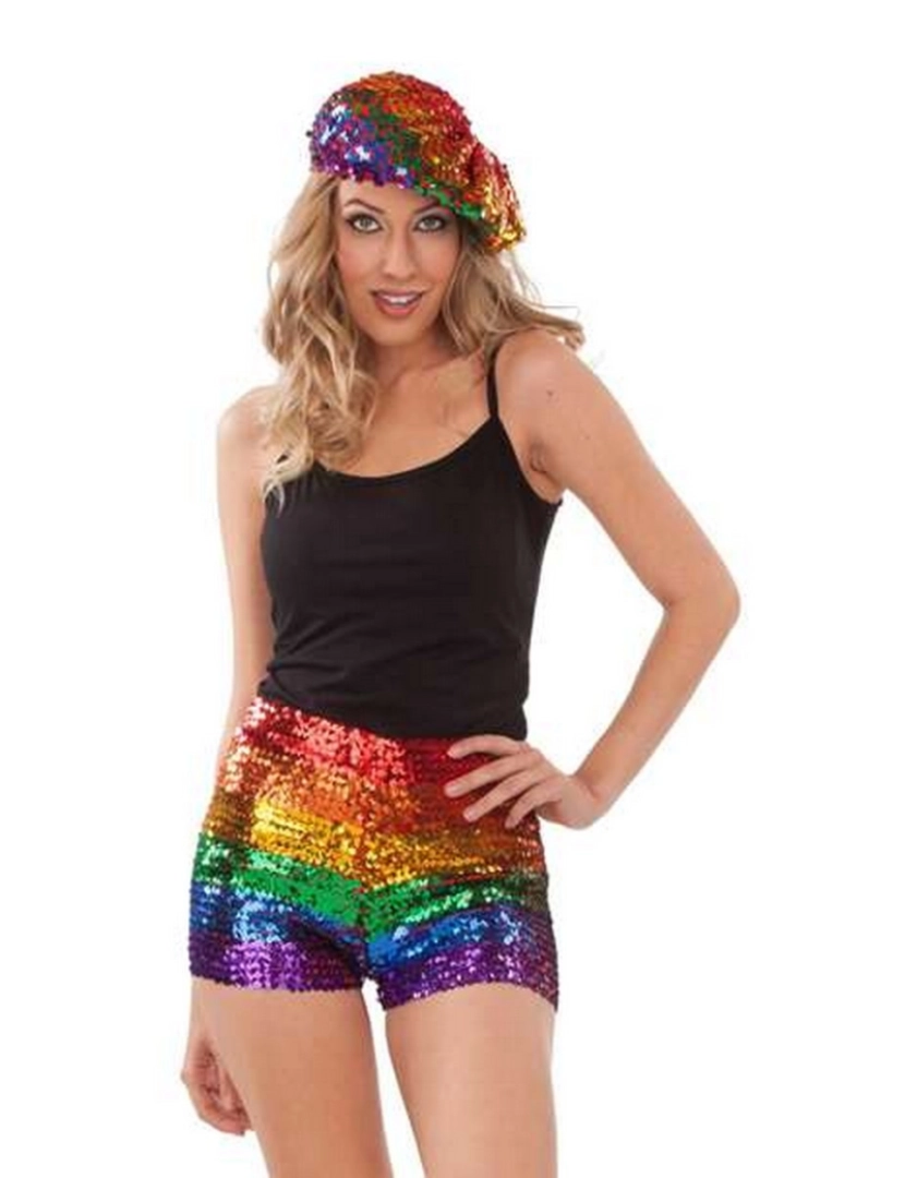 My Other Me - Fantasia para Adultos My Other Me Shorts Rainbow Tamanho 40