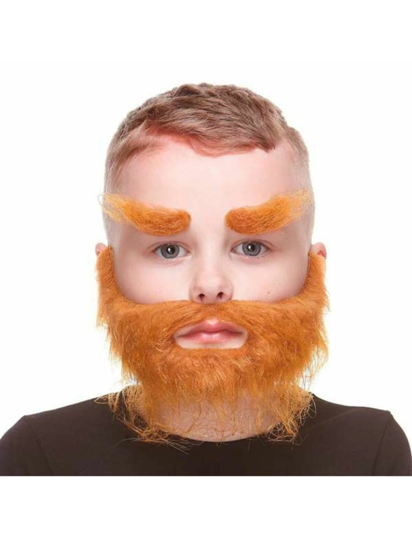 imagem de Barba falsa My Other Me Laranja1