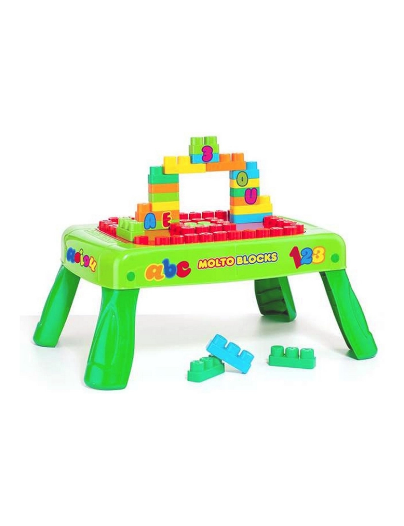 imagem de Brinquedo Interativo Moltó Blocks Desk 65 x 28 cm5