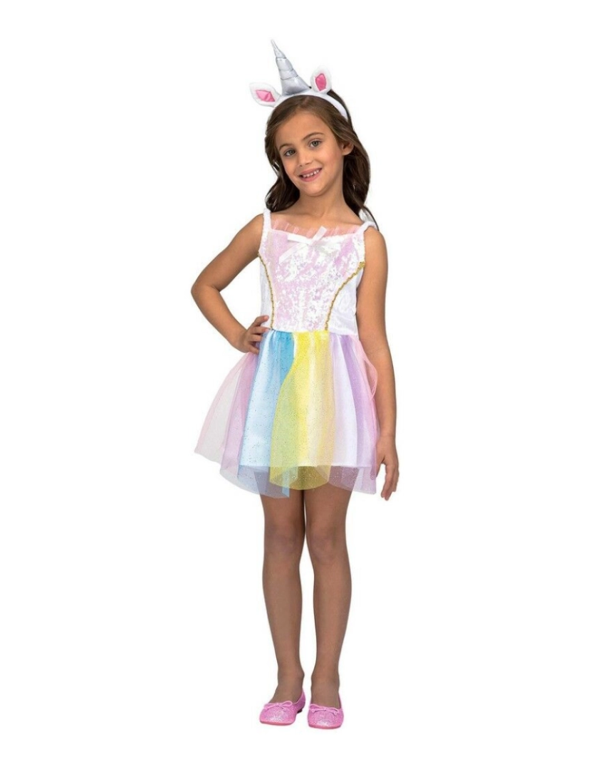 Fantasia de unicórnio para 2024 criança de 6 anos