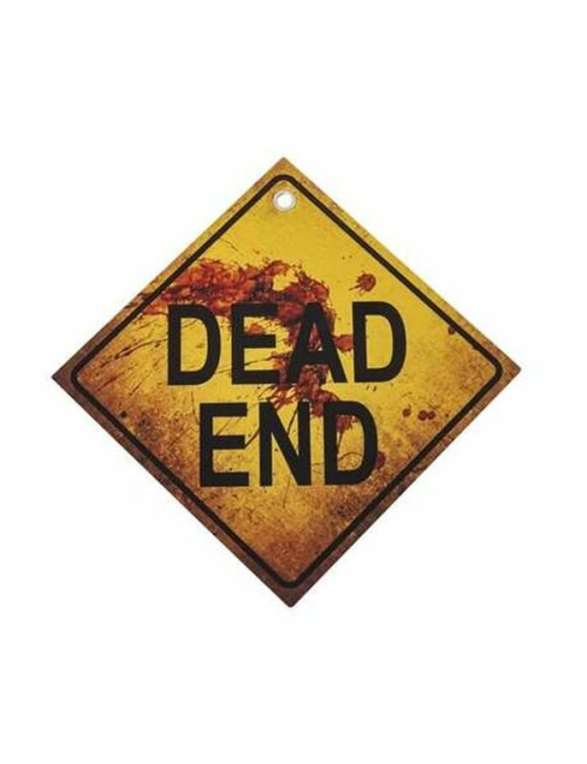 imagem de Placa My Other Me Dead end 24 x 0,5 x 24 cm1