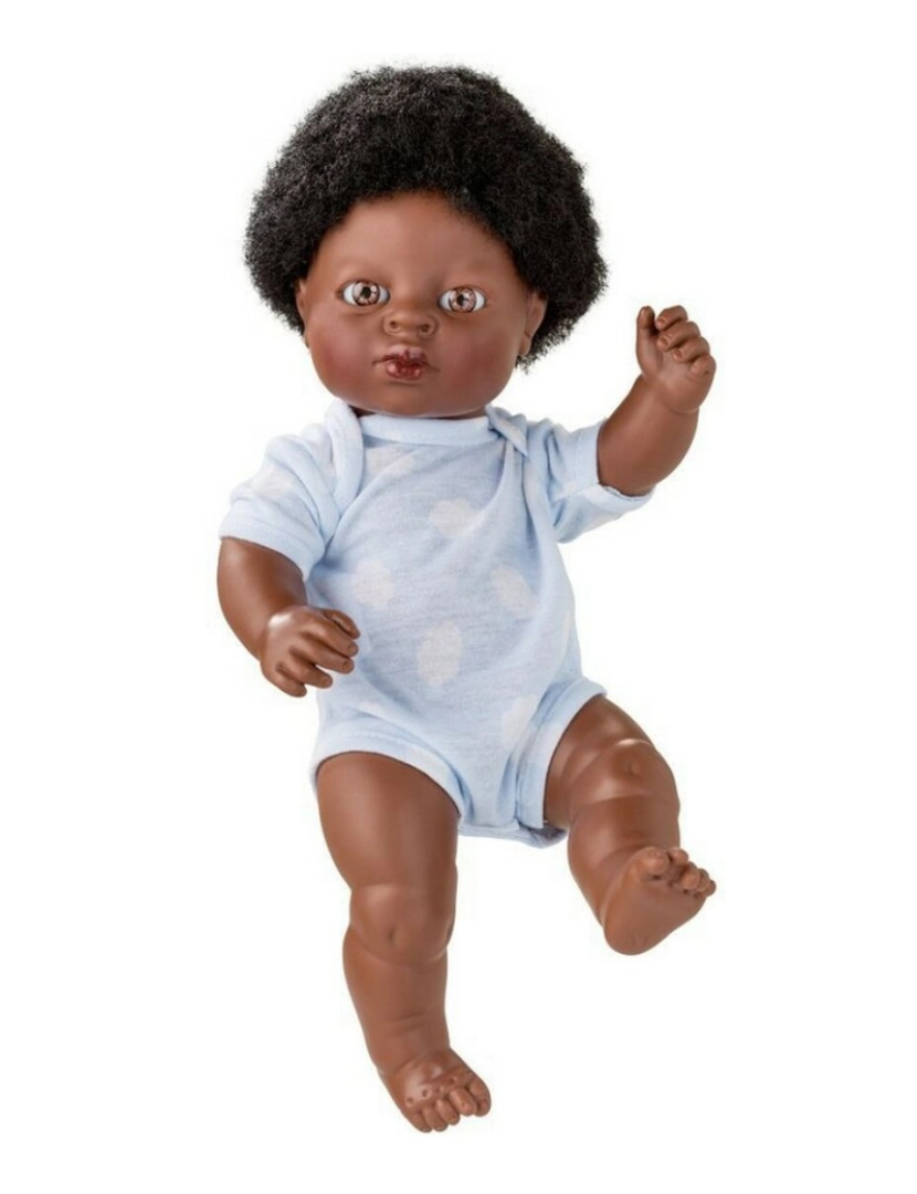 Berjuan - Boneca bebé Berjuan Newborn 38 cm Africana (38 cm)