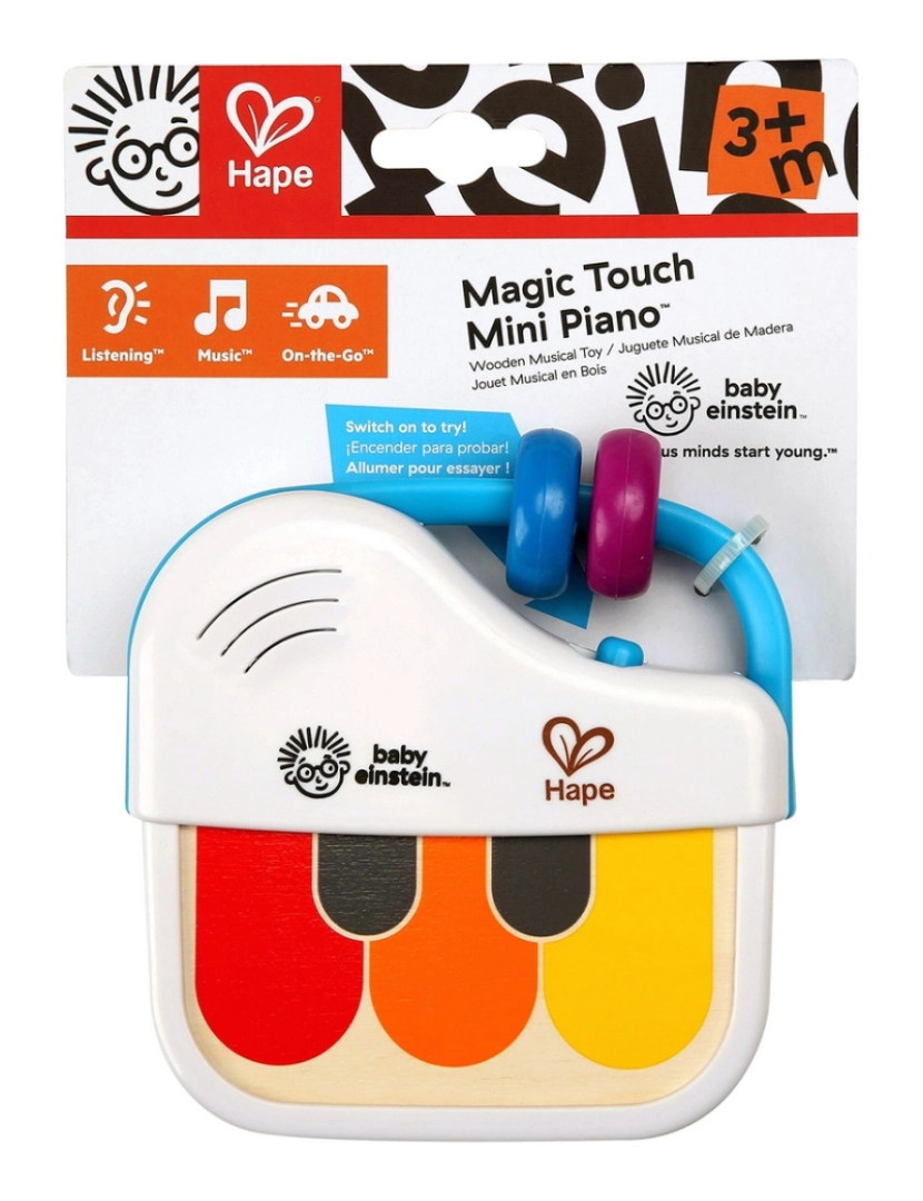 Baby Einstein - Piano Interativo para Bebé Baby Einstein Magic Touch 12 x 3 x 11 cm