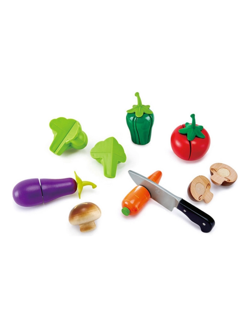 imagem de Conjunto de Alimentos de Brincar Hape Garden vegetables2