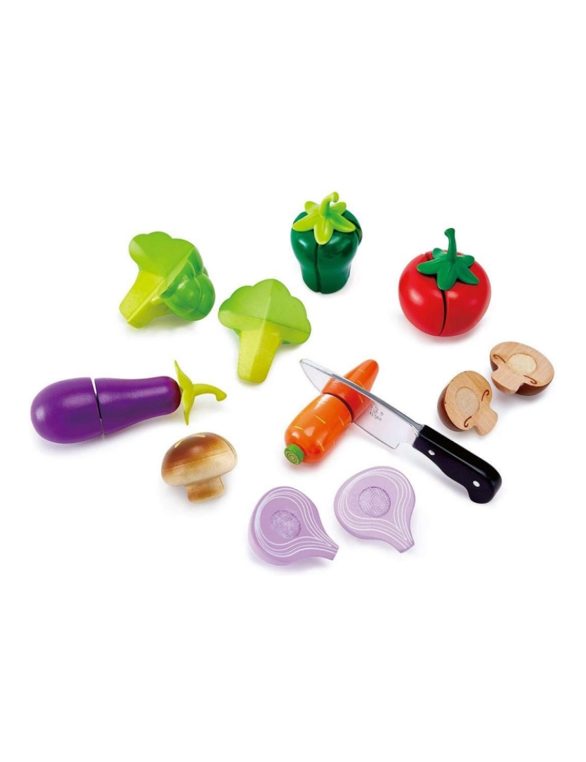 imagem de Conjunto de Alimentos de Brincar Hape Garden vegetables4