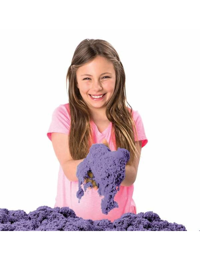 imagem de Areia Mágica Spin Master Kinetic Sand Cartão Plástico5