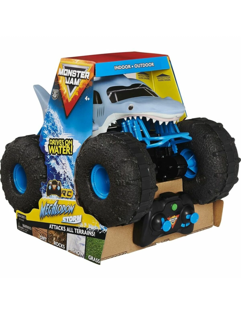 imagem de Carro Rádio Controlo Monster Jam Monster Jam Megalodon Storm2