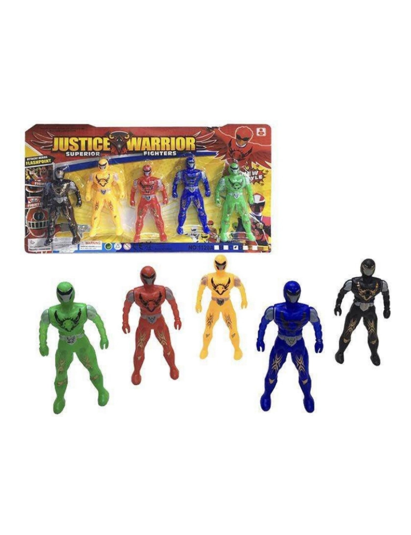 imagem de Playset Justice Warrior 5 Peças1