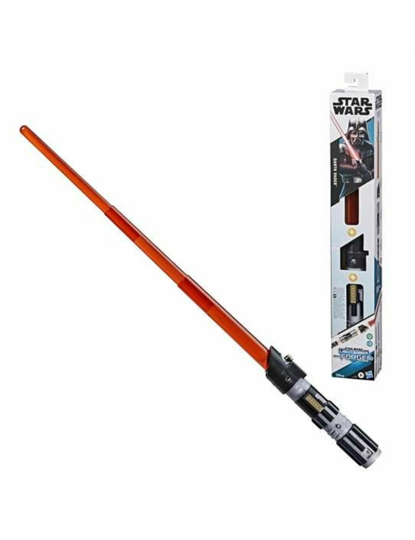 imagem de Espada Laser Star Wars 6,4 x 8,3 x 54 cm 6.4 x 54 x 8.3 cm3