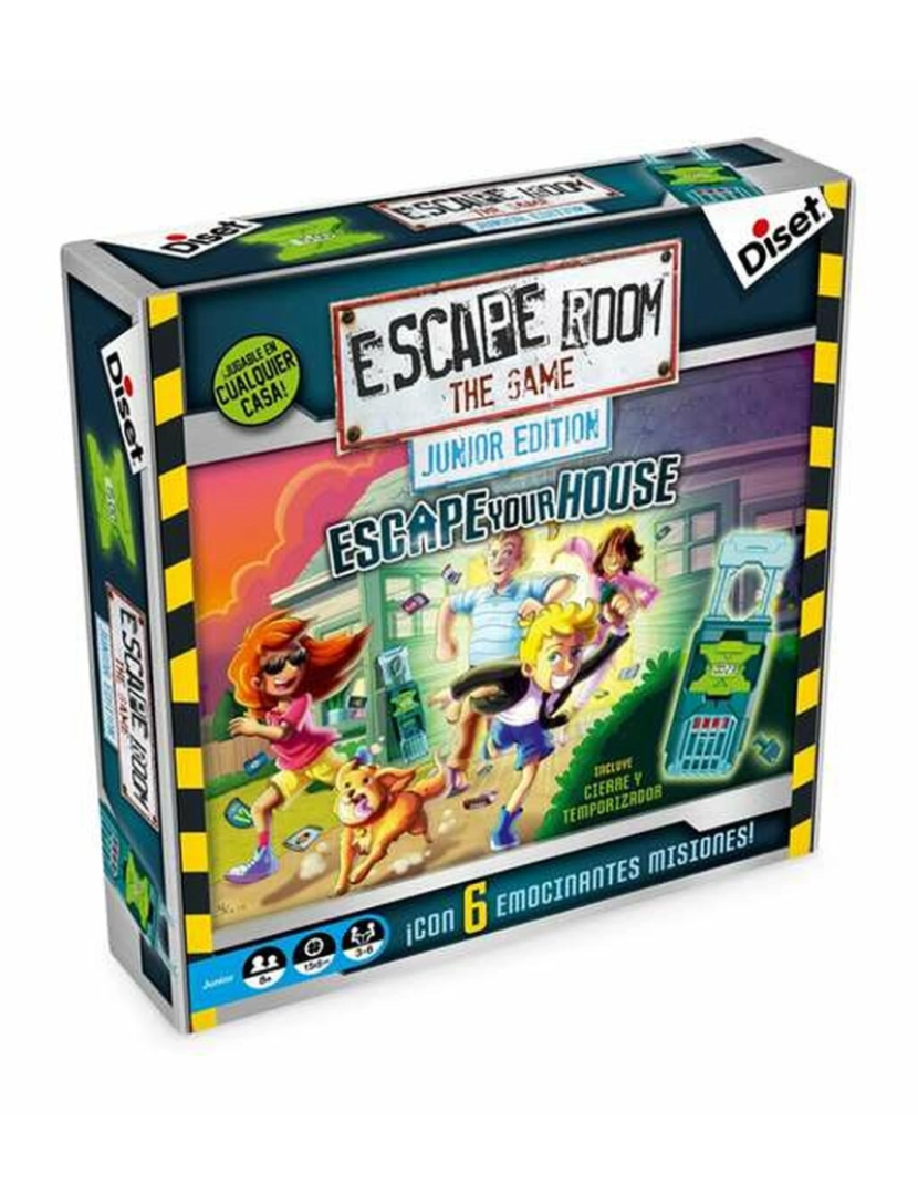 imagem de Jogo de Mesa Diset Escape Room Junior The Same1