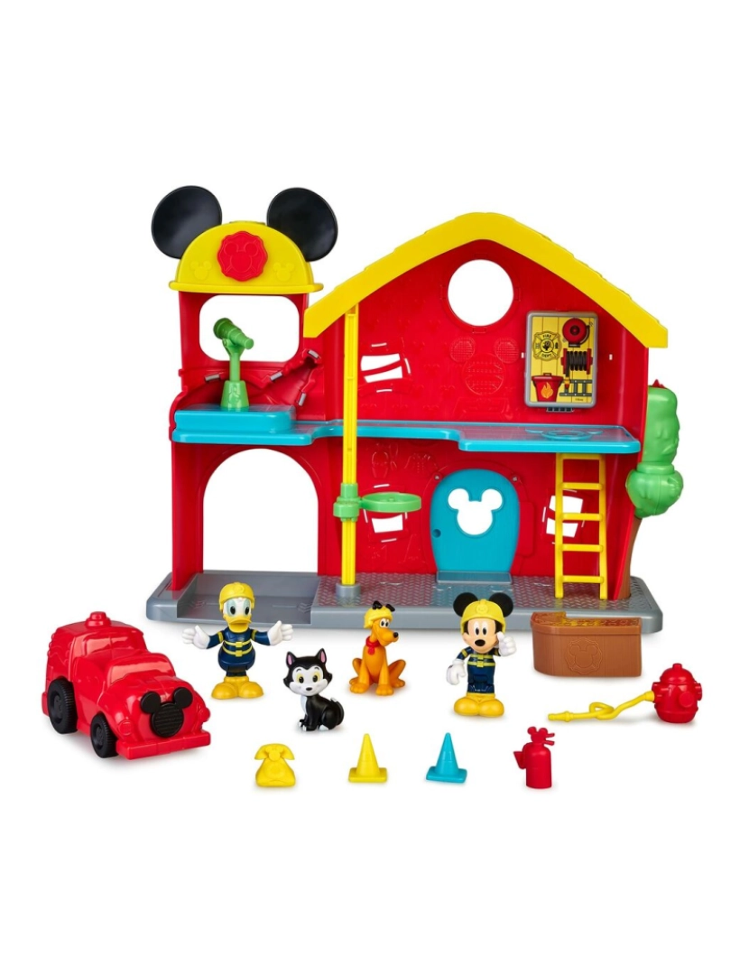 imagem de Quartel de Bombeiros Mickey Mickey Mouse 14 Partes (40 x 13 x 33 cm)3