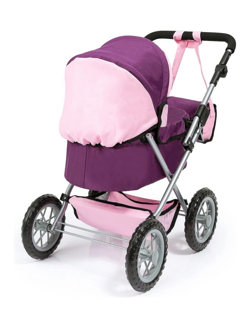 imagem de Carrinho para Bonecas Reig Trendy Royal Roxo 45 cm4