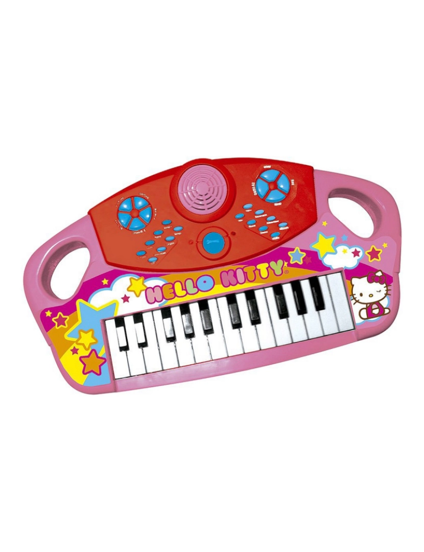 imagem de Piano Eletrónico Hello Kitty Cor de Rosa1