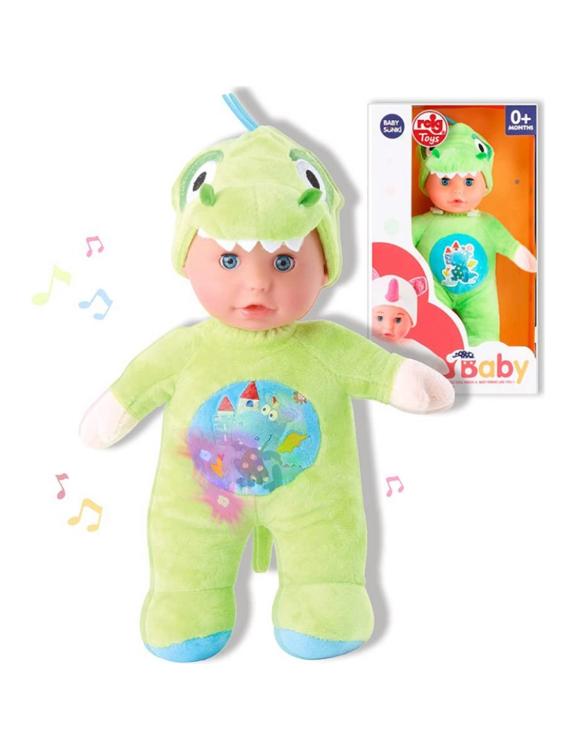 Reig - Boneca Reig Dinossauro Peluche Verde 30 cm (30 cm)