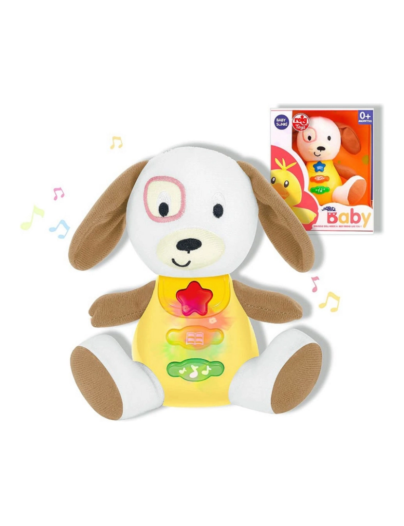 Reig - Peluche Musical Reig Cão 15 cm