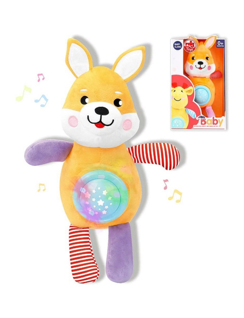 Reig - Peluche Musical Reig Raposa 30 cm (3 Unidades)