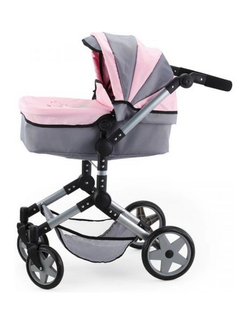 imagem de Carrinho para Bonecas Reig Pram Neo Pro Cinzento 57 cm4