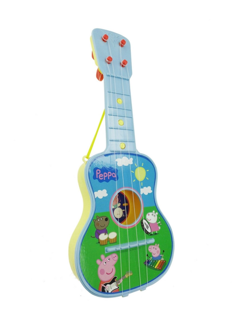 imagem de Guitarra Infantil Peppa Pig Azul Peppa Pig2