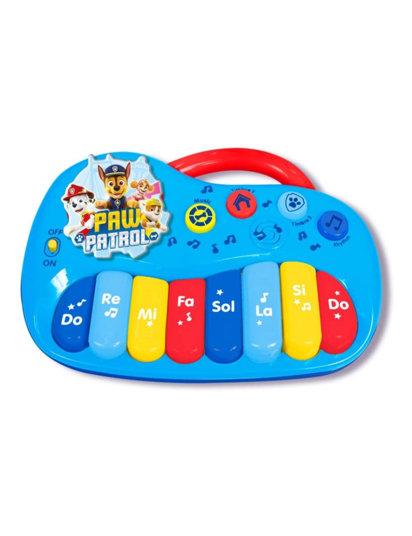 The Paw Patrol - Brinquedo musical The Paw Patrol Piano Eletrónico