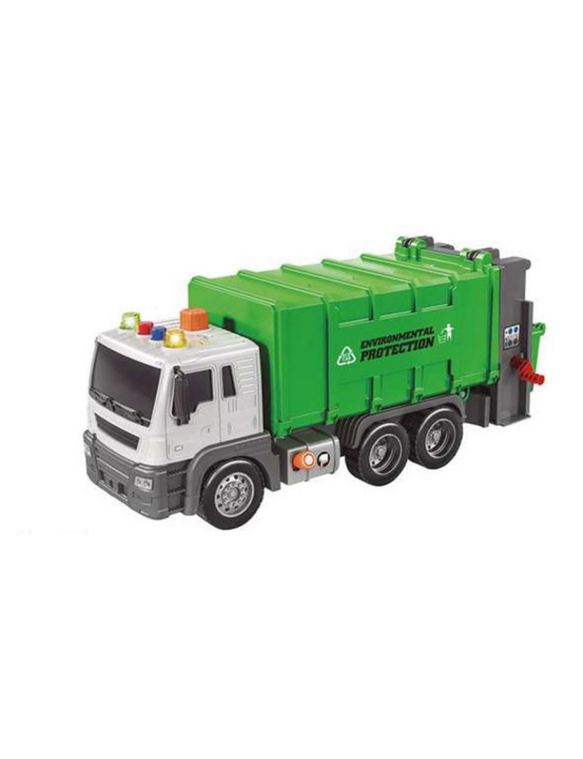 imagem de Camião de Lixo 12 x 10 x 27 cm Verde1