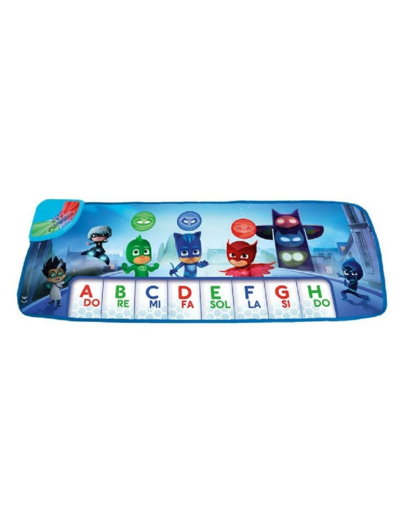 PJ Masks - Piano Eletrónico PJ Masks 2872.0 Tapete Azul