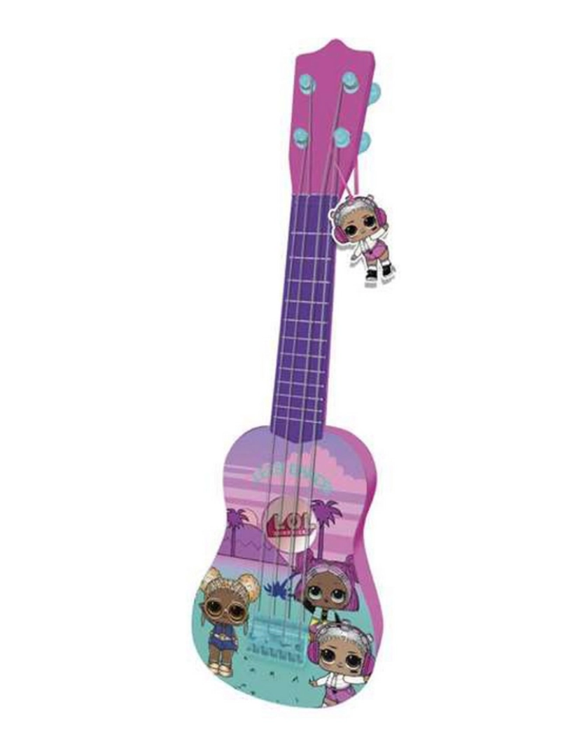 imagem de Guitarra Infantil LOL Surprise!   Cor de Rosa1